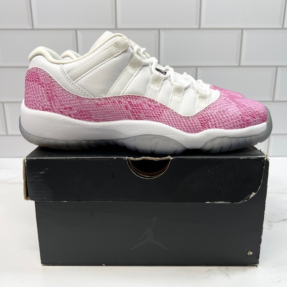 Nike Retro Air Jordan 11s 11 Low Pink Snakeskin - Picture 5 of 6